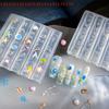 For Nail Art 3D Starfish Jellyfish Sea Shell Conch Animal Motifs Manicure Stamping Tools Ocean Series Silicone Mold