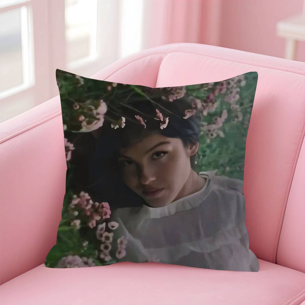 Singer Drop Dead Music  Pillow Covers Cartoon Sofa Decorative Home Doublesided Printing Short Plush Cute Cushion Cover