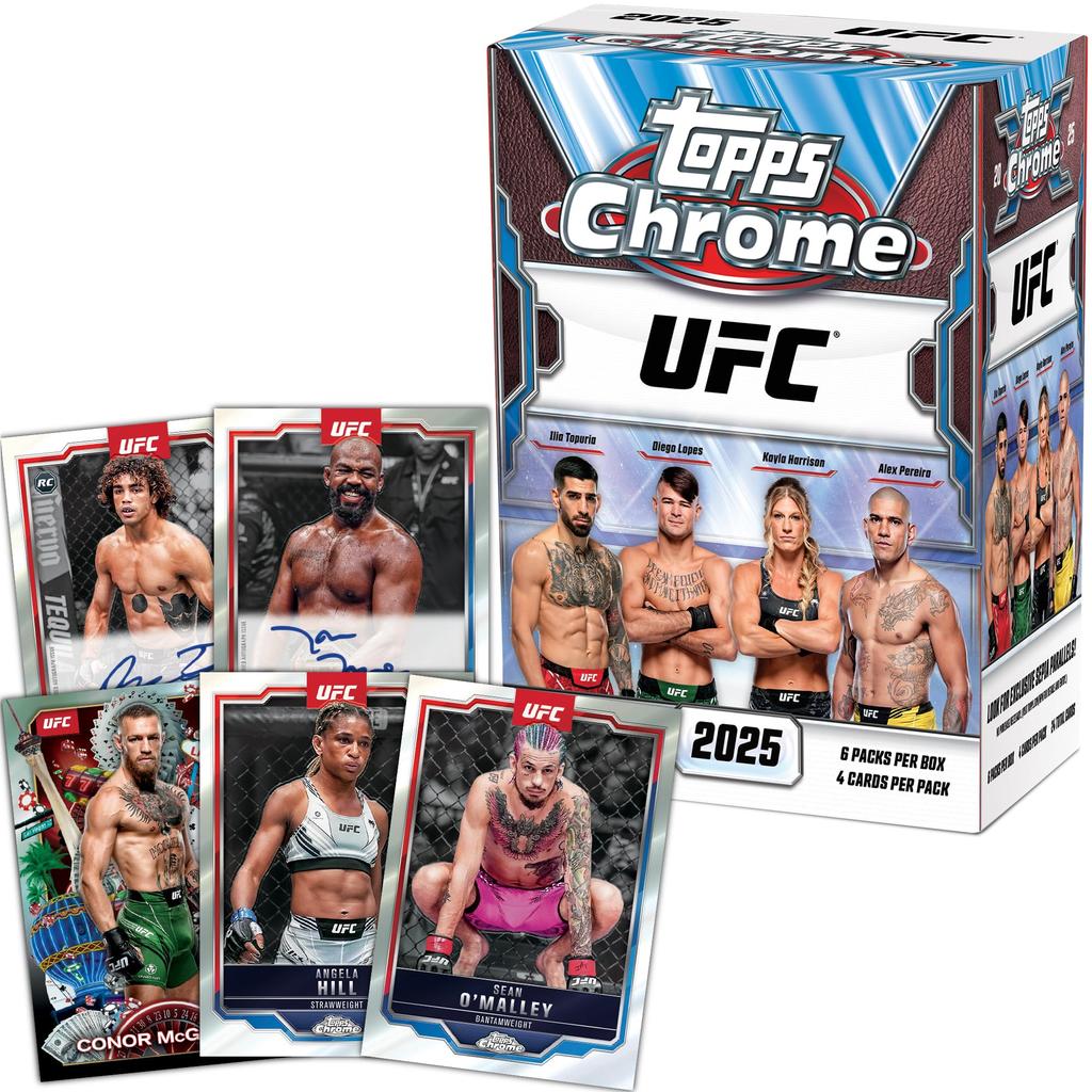 Topps 2025 Chrome UFC Factory Sealed Value Box - -