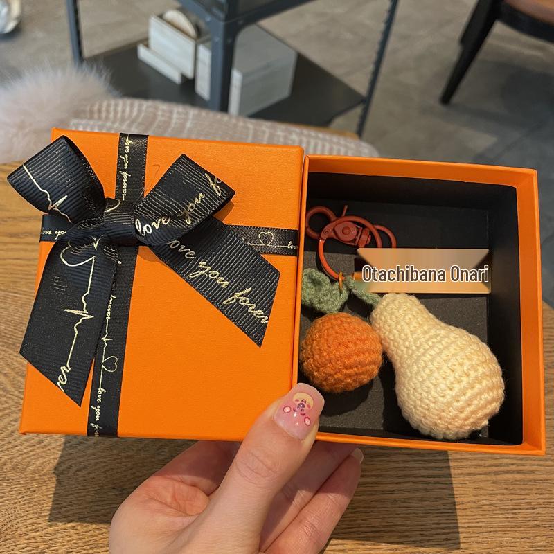 Wish-Fulfillment Crochet Keychain - Girly Style, Perfect for Keys & Backpacks