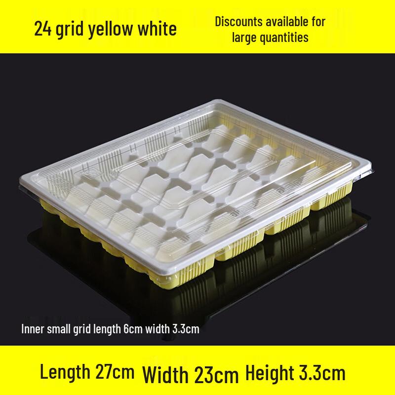 Handon Disposable 24-Grid Dumpling Freezer Container