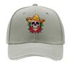 Mexican Sugar Skull Wall Art With Roses Cactus Sombrero Hip Hop hat Fashion Outdoor Sports Sandwich Baseball Cap