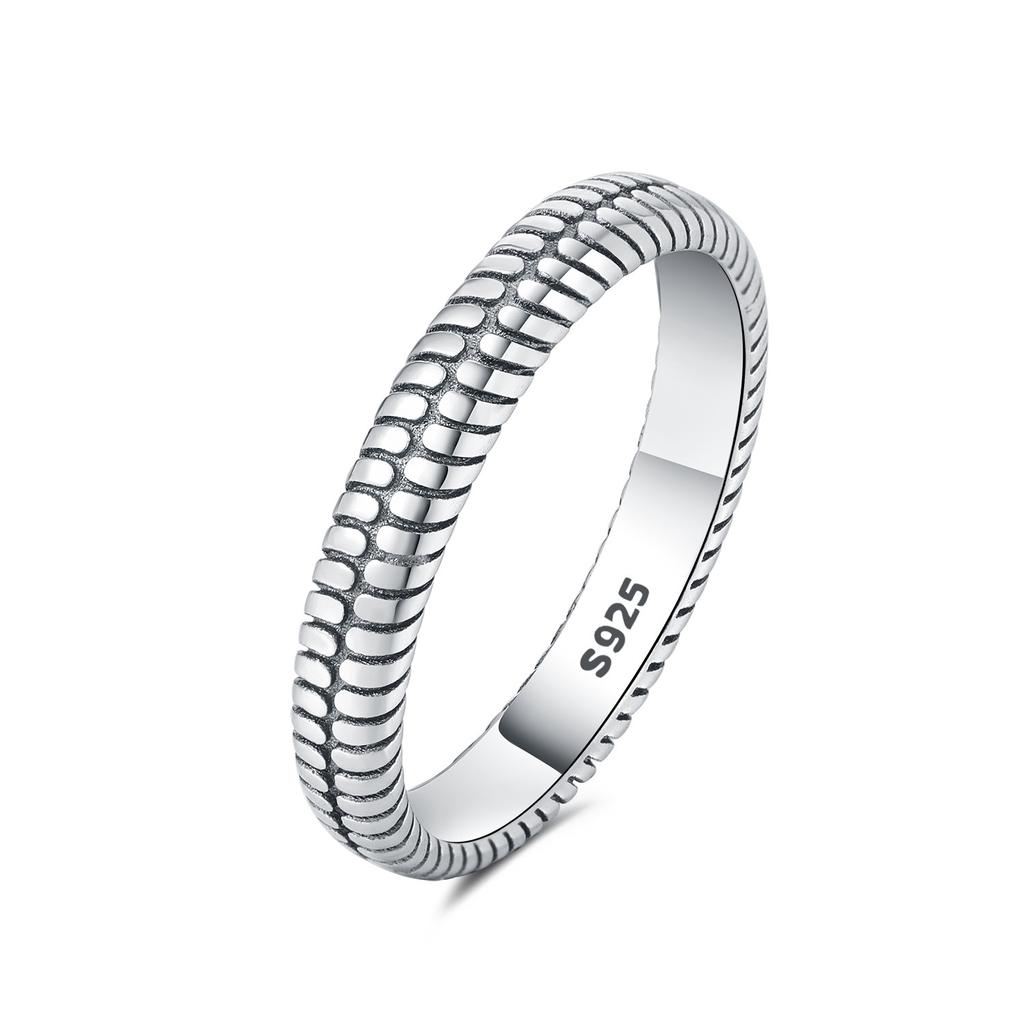 925 Silver Gradient Zircon Star Closed Ring For Women Finger Ring Personality Jewelry Birthday Party Exquisite Gifts