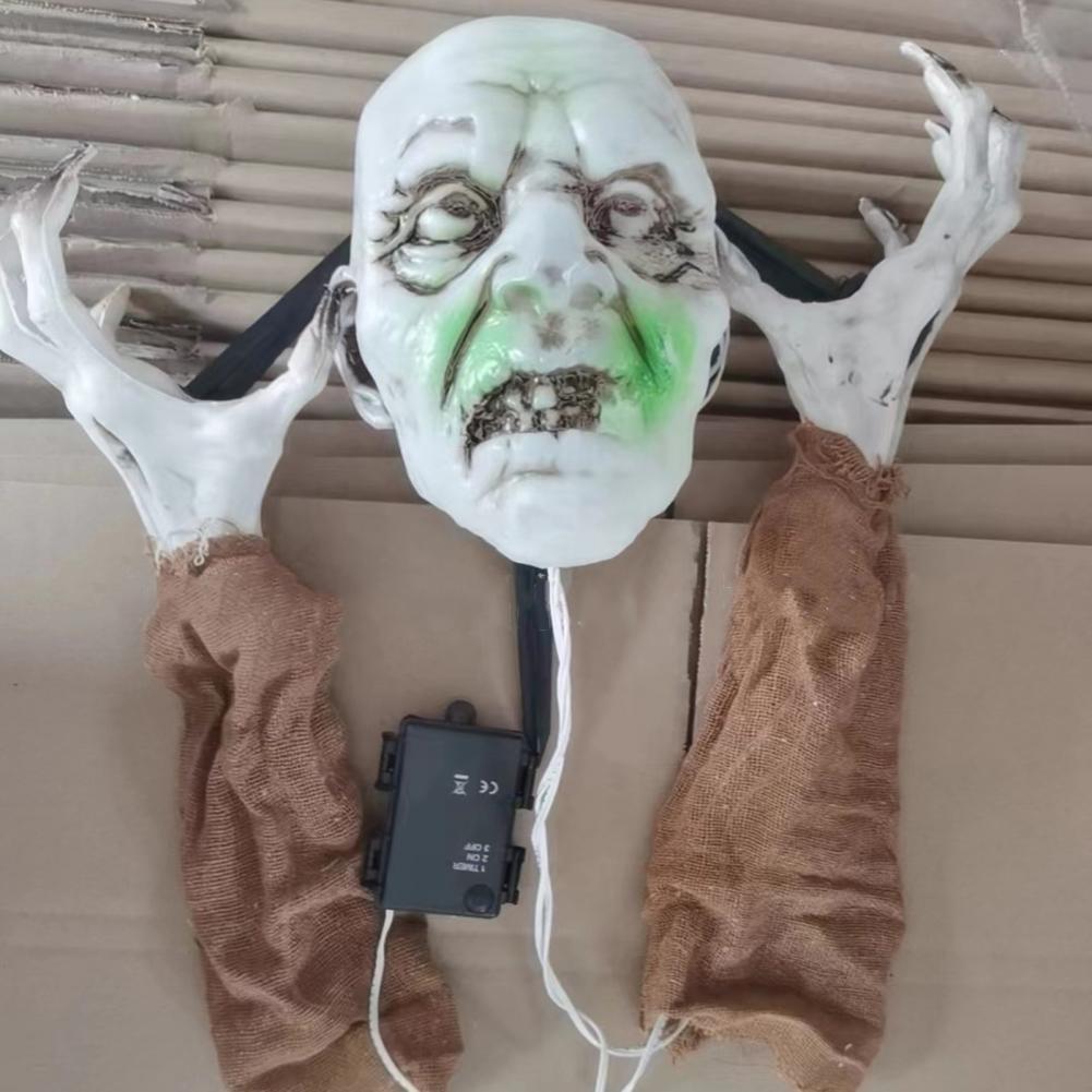 Realistic Zombie Decor Realistic Halloween Zombie Decor Set with Light-up Features for Yard Garden Skeleton Arm for Graveyard