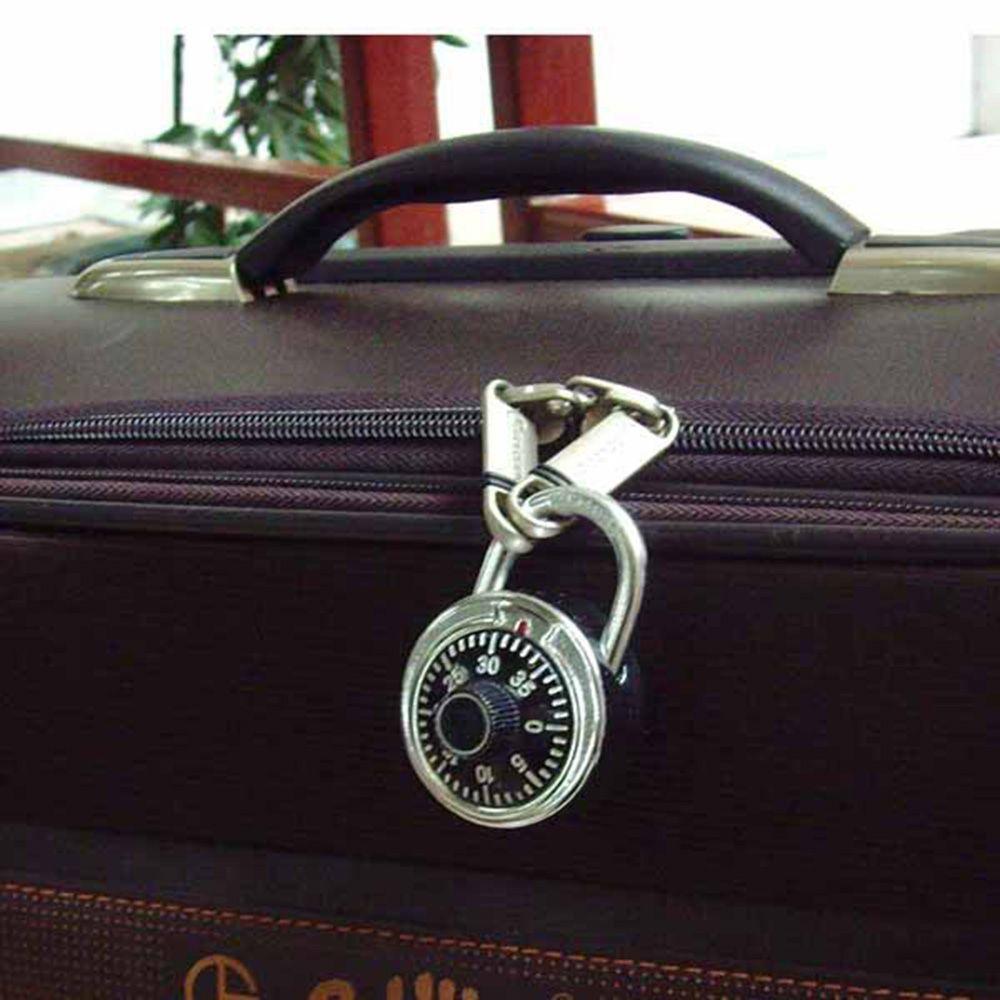 Code Anti-theft Upgrade Password Lock Cipher Safe Lock Wheel Rotary Padlock Combination Padlock