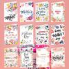 12pcs Festival Party Gift Card Foldable Message Card Mother's Day Greeting Card  Happy Mother's Day