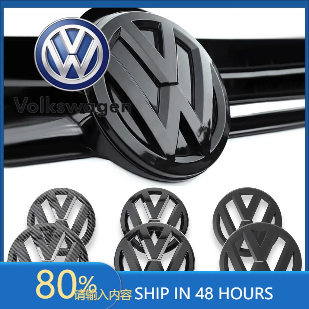 For VOLKSWAGEN VW Front Grill Volkswagen Emblem Rear Trunk Badge Lid Cover Logo For VW POLO GOLF 5 6 7 7.5 8 MK7 MK7.5 MK8 Scir