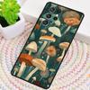 Mushroom Wall Art Silicone Phone Case For Samsung Galaxy Note 10 Pro S26 S25 S24 S23 S22 S21 Plus S25Ultra Capa Cover
