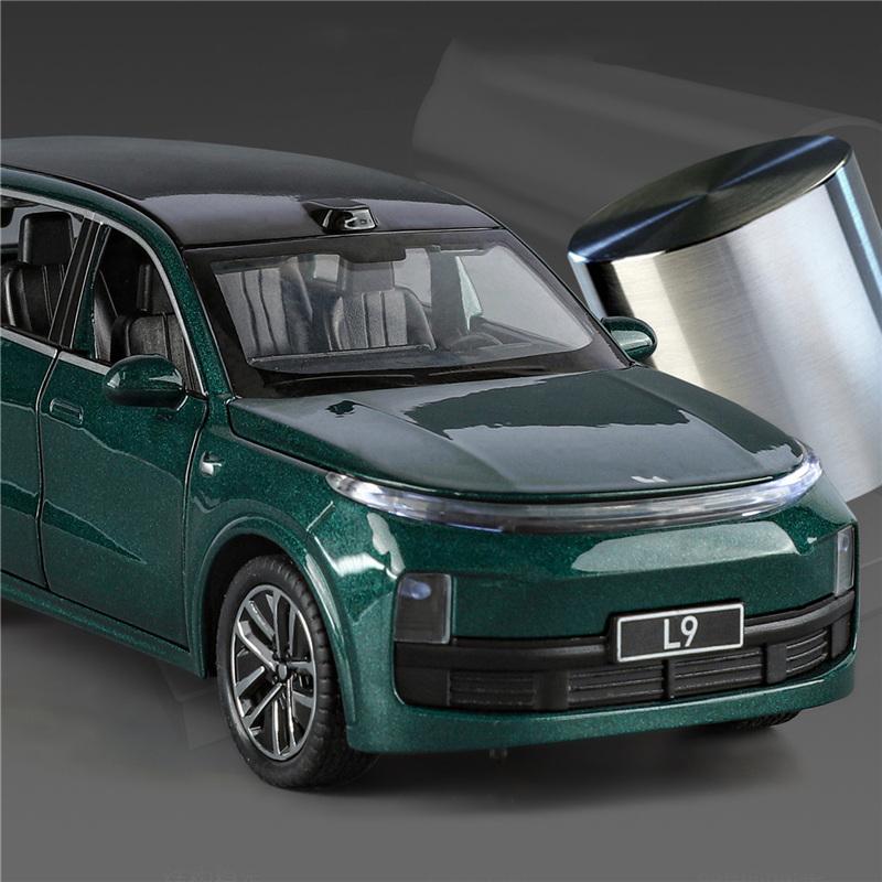 1:32 führendes IDEAL L9 2025 Legierung Elektroauto Modell Druckguss Metall Neue Energie Auto Modell Sound Licht Simulation Kinder Geschenk