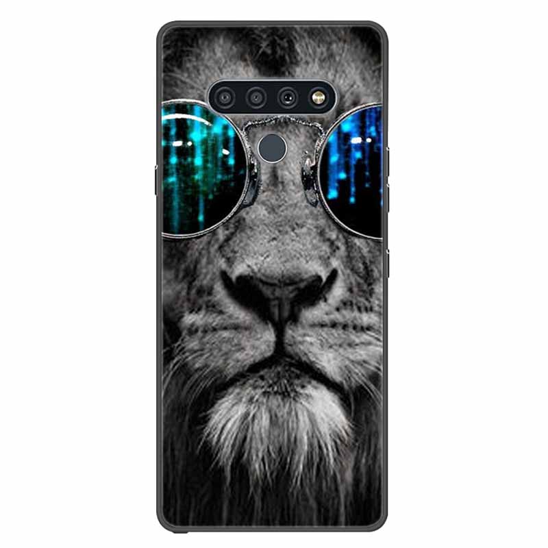 For LG K41s K51s Case Silicone Soft Fashion Animal Back Cover for LG Q70 Q60 Case Protector On for LGQ60 K 51S Cartoon Phone Bag
