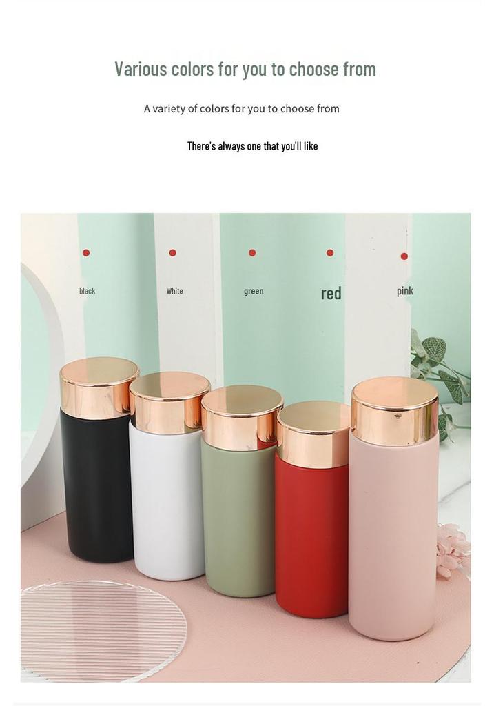 Portable 200ml 316 Stainless Steel Mini Thermos Capsule Cup
