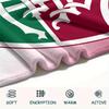 Fluminense Football Club Flanelldecke mit Aufdruck, Hohe Qualität, Bequem für alle Jahreszeiten, Heimdekoration, Wärme und Komfort