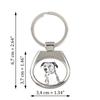 Austrian Pinscher, Österreichischer Pinscher - Keychain with a Dog, Keychain with a Print, Personalized Pendant from the Art-Dog Brand