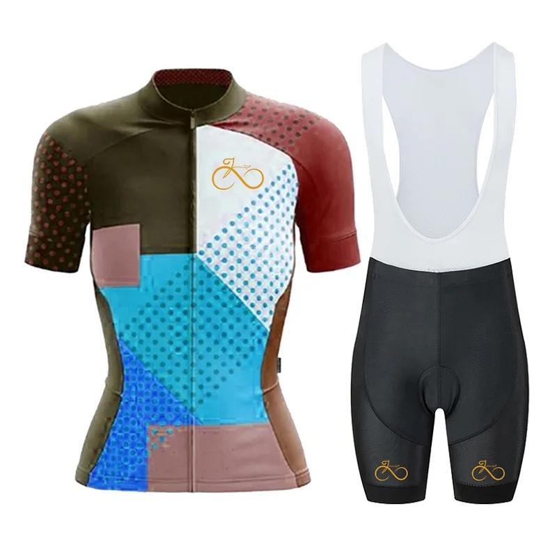 Women's Cycling Clothing Set, Mountain Bike Pro Team Jersey, Summer, 2026 summer breathable cycling suit set
