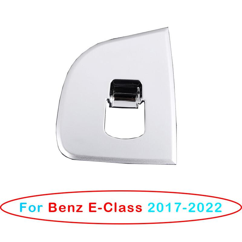 For Mercedes- Benz E-Class 2017-2022 Matte Silver Tailgate Rear Door Switch Trim