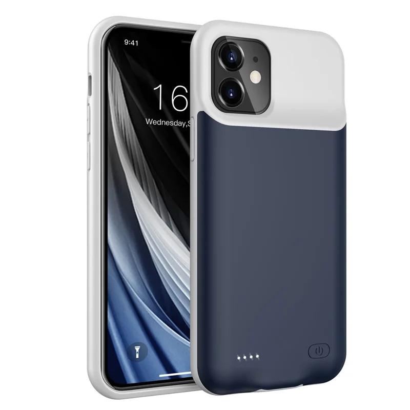 6000mAh Rechargeable Battery Mobile Phone Charger Cover Case for iPhone 12 Mini 5.4 Inch