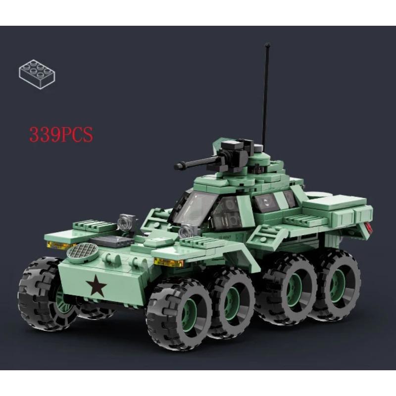 Military Vehicles Tank Sets SWAT Army City Police T34 Model Building Blocks DIY Brick Kids Toys Classic World War II WW2