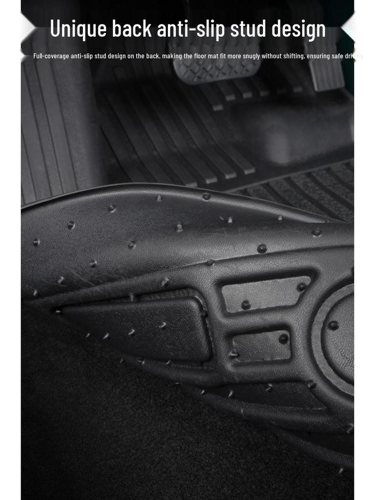 Compatible Yueyi 07 Floor Mats: Non-Slip, Wear-Resistant, Eco-Friendly TPE, Custom Fit for 25 Models.