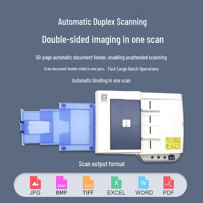 OES200 Xinchuang A4 High-Speed Duplex Document Scanner