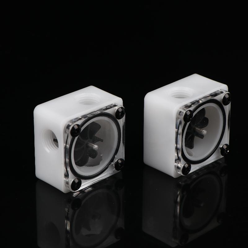 G1/4 Thread Water Cooling Flow Meter 2 Way Design Water Meter Indicator Bi Directional Meter Water Cooling System