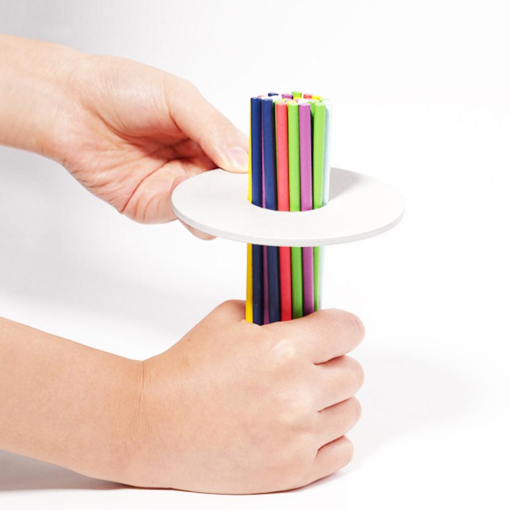 Color Matching Toys Sticks Wooden Colors Sorting Stick Toys Educational Sorting Toy For Nursery Children