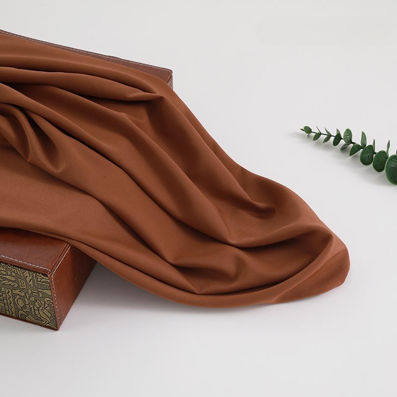 100x150cm High Grade Silk Hemp Impervious Twill Chiffon Cloth Ice Flocking Cloth Down Shirt Dress Wide Leg Pants Fabric