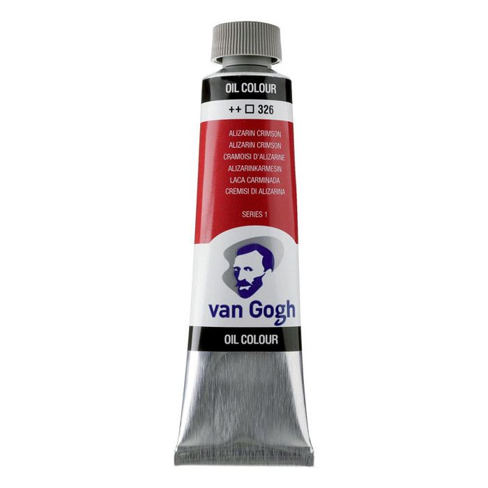 Peinture à l'huile - Van Gogh - Alizarine Cramoisie S1 - 40ml - Rouge - Avancé