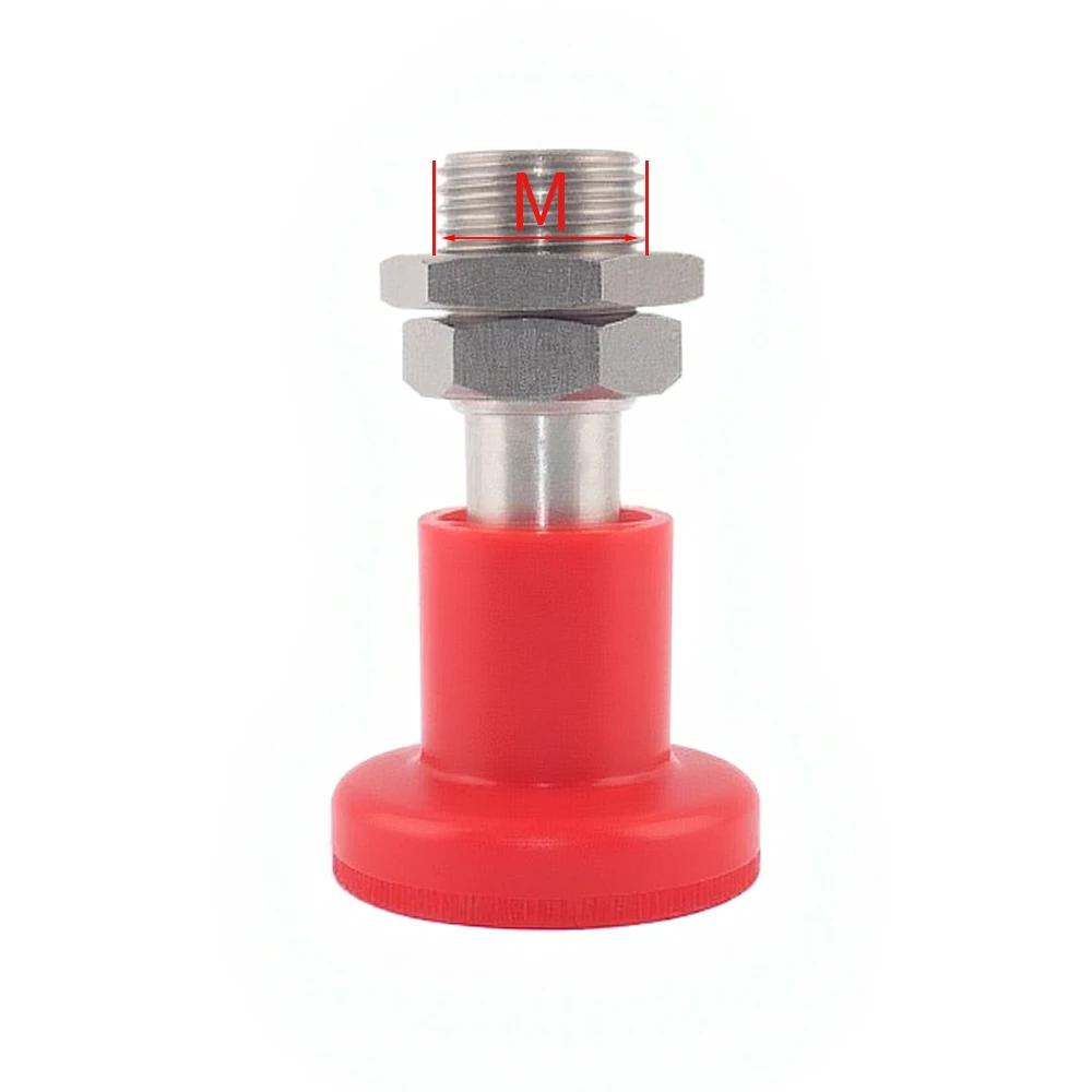 M12/16 Thread Sefl-Locking/Return Type Index Plunger Spring Plungers Plastic Knob Spring Lock Pin Fine Thread Knob Plunger