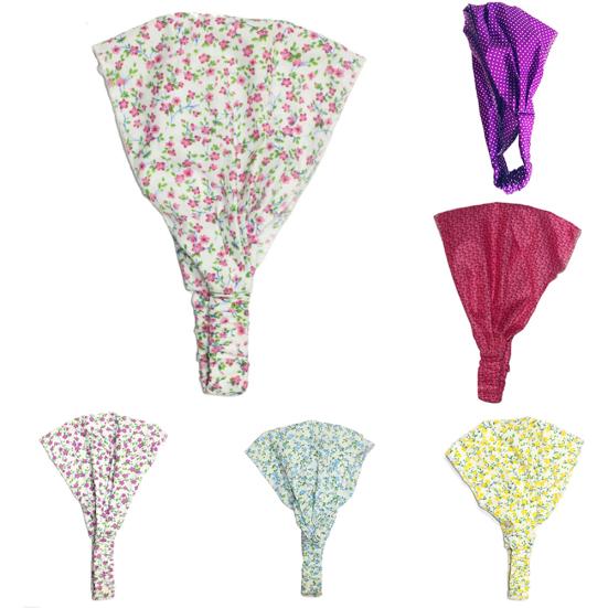Bandana Kids Baby Floral Polka Dots Headband Headscarf Headwear Hair Accessories