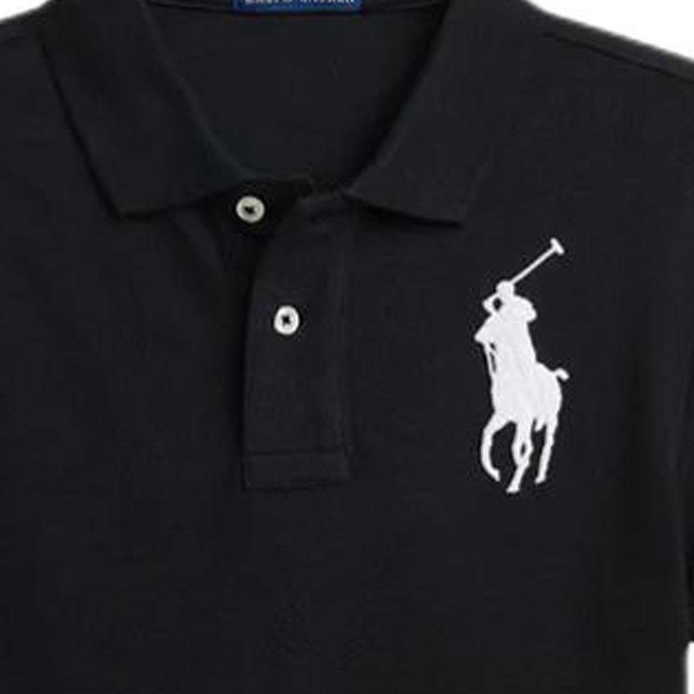 Polo Ralph Lauren Polokošile s výšivkou loga Krátký rukáv Dětské topy Černá 323708861-111