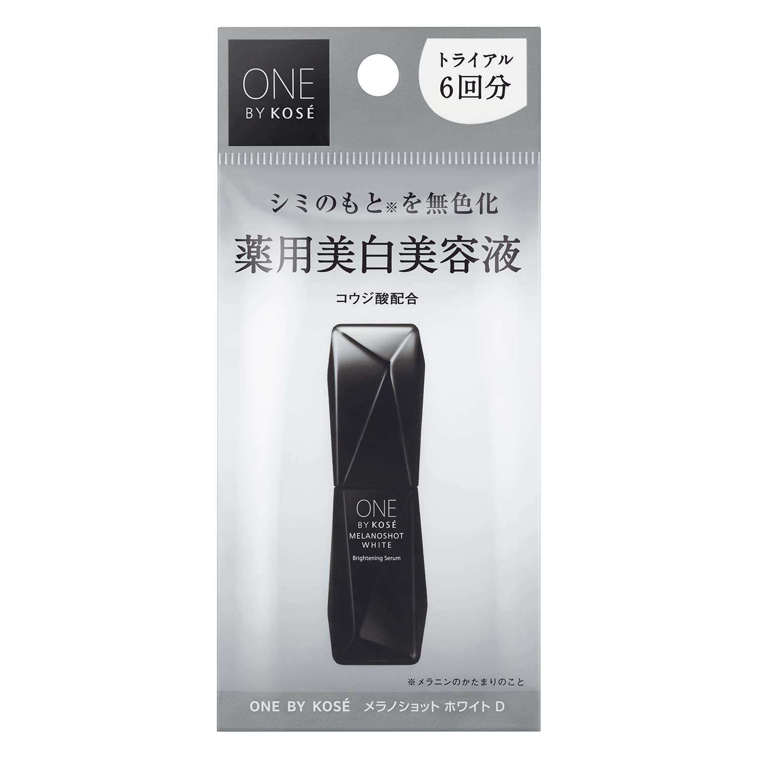 

Пробная версия сыворотки ONE BY KOSE Melano Shot White D Whitening Serum на 6 дней [Старый продукт] [Квази-лекарство] (Обычный)
