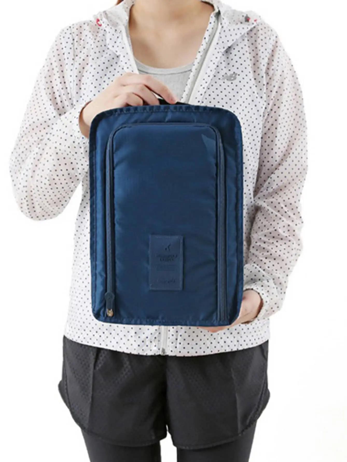 

1 шт.-Портативная складная маленькая сумка для обуви, дорожная сумка для хранения, сумка для хранения обуви, многофункциональная водонепроницаемая пляжная дорожная сумка для обуви