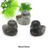 1.2" Little Duck Statue Natural Stone Reiki Healing Crystal Amethyst Tiger Eye Animal Figurine Gemstones Crafts Home Decor Gifts