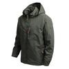 Taktische Jacke Herren Frühling und Herbst Militärisch Winddicht Wasserdicht Kampf Schnelltrocknende Jacken Kapuzen Dünne Mäntel Herren M-5XL