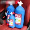 Nová kreativní láhev NOS Nitrous Oxide Láhev Měkký polštář Plyšové hračky Turbo JDM Polštář Dárky Dekor do auta Opěrka hlavy Opěrka sedadla Krk sedadla