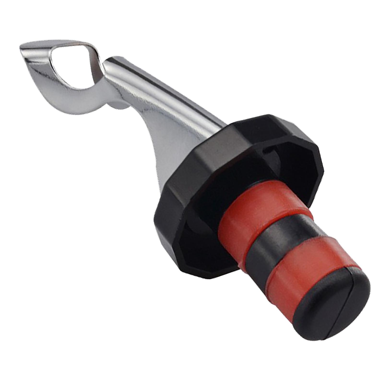 

Wine Stopper Black Red Bottle Cork Silicone Tight Sealing Leakage Proof Vacuum Reusable Beverage Stopper