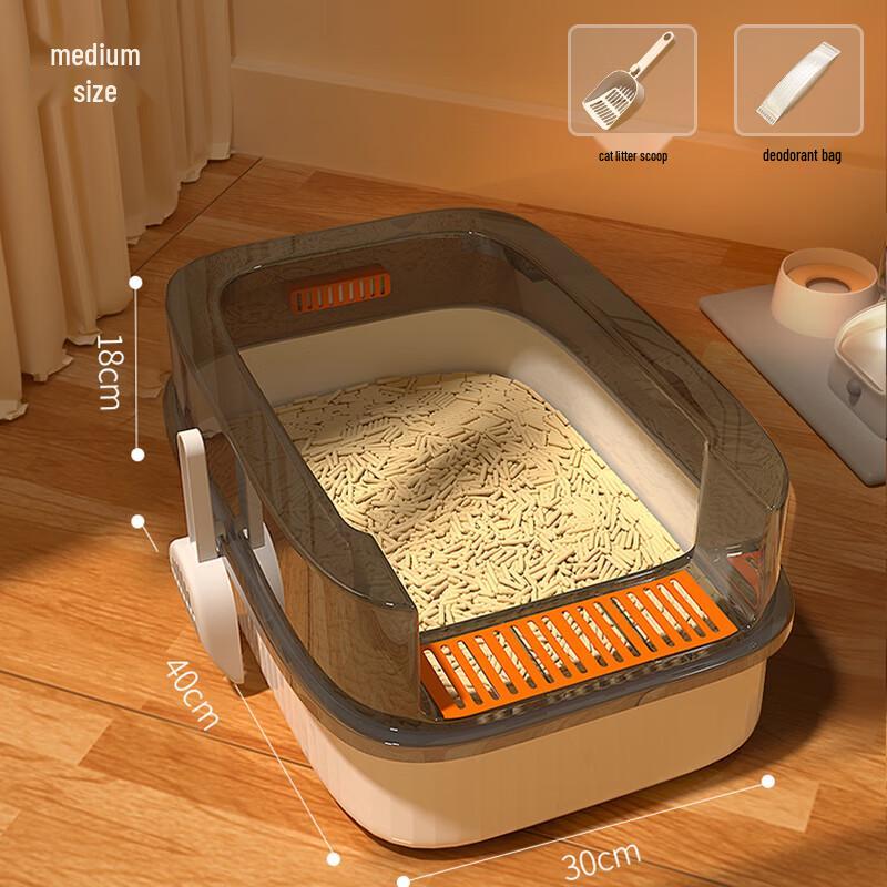 Полузакрытый кошачий туалет HELLOJOY