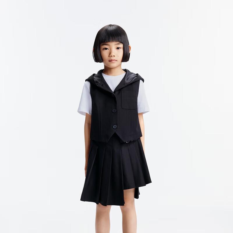 маленькая MO&Co. Детский костюм-тройка с капюшоном 120