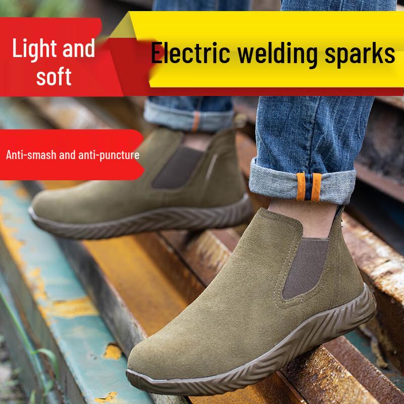 Men s Anti-Smash Puncture-Proof Safety Shoes 37