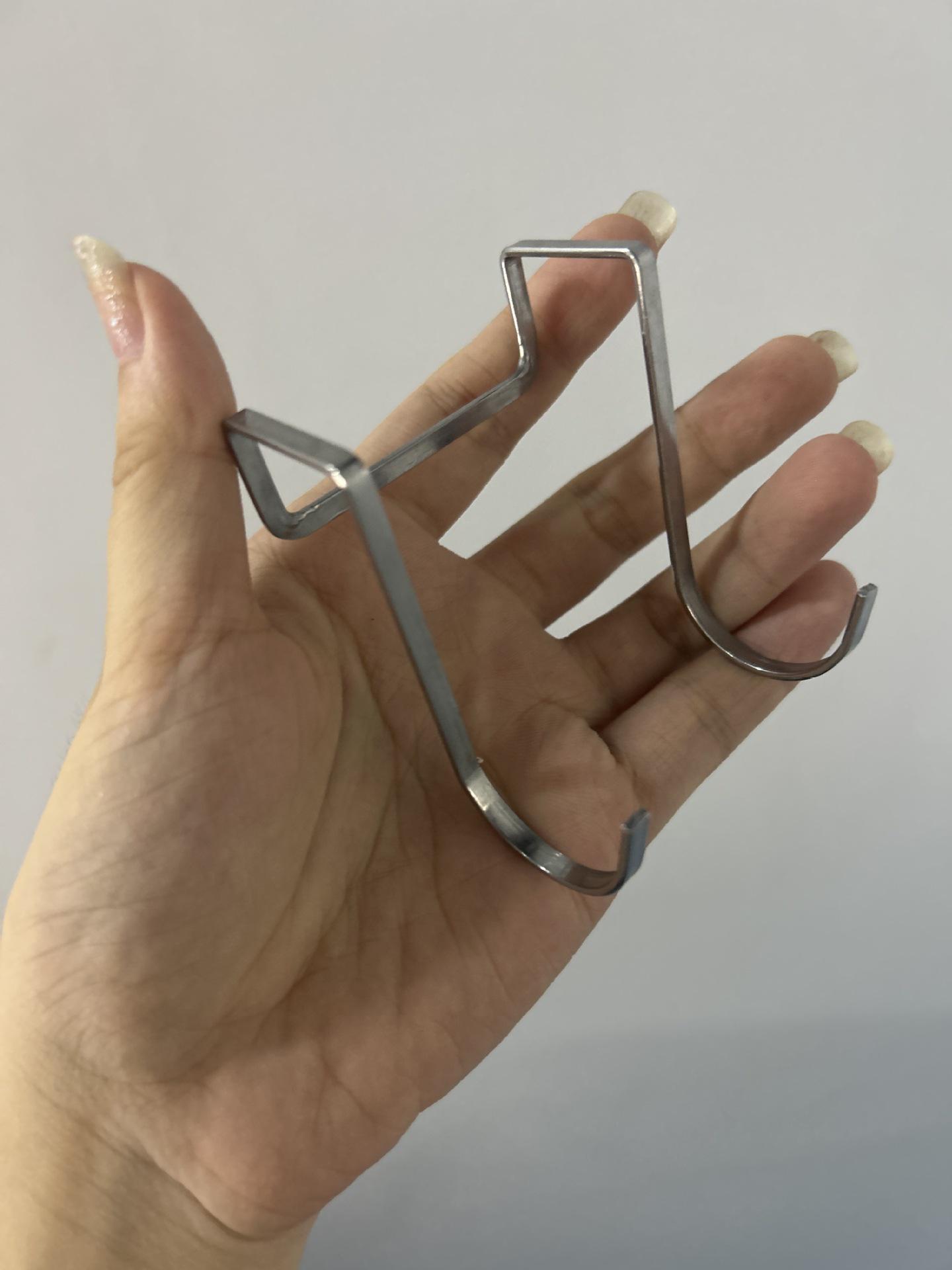 

Stainless Steel Heavy-Duty Double S Hook for Cabinet or Bedside Use