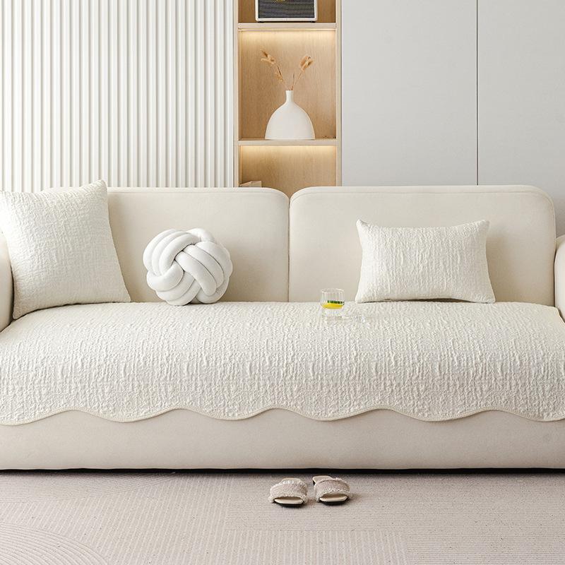 Unregelmäßige Spezialform Sofaüberzug Pad Neuer Sofakissenbezug Fortgeschrittener Sofasitzkissenbezug Sommerbezug Handtuch