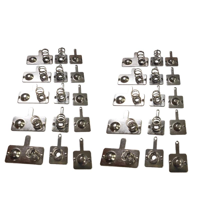 5/10 Sets No. 7 Battery Spring Piece Toy Aaa Battery Positive And Negative Conversion Spring Contact Plate