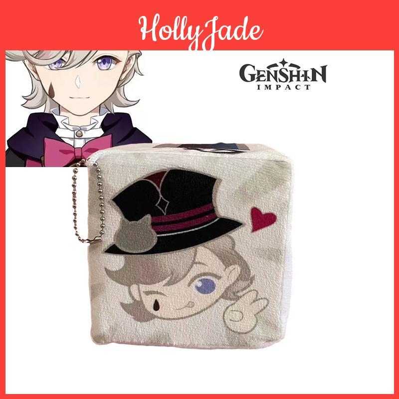 Cartoon Character Plush Pillow Genshin Impact Zhongli Venti Childe Hu Tao Raiden Shogun Ayaka