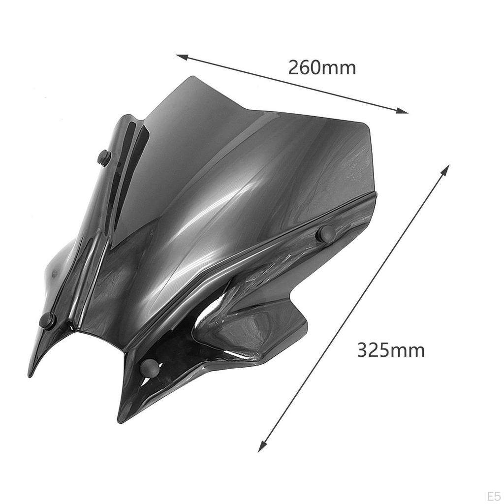 Windshield/ Parts Motorbike Windscreen Wind Deflector Visor/ for FZ09