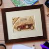 KINOWA "World Travel" Quilling Car Kit, Original Handmade Kit, Classic Car, Made in Japan