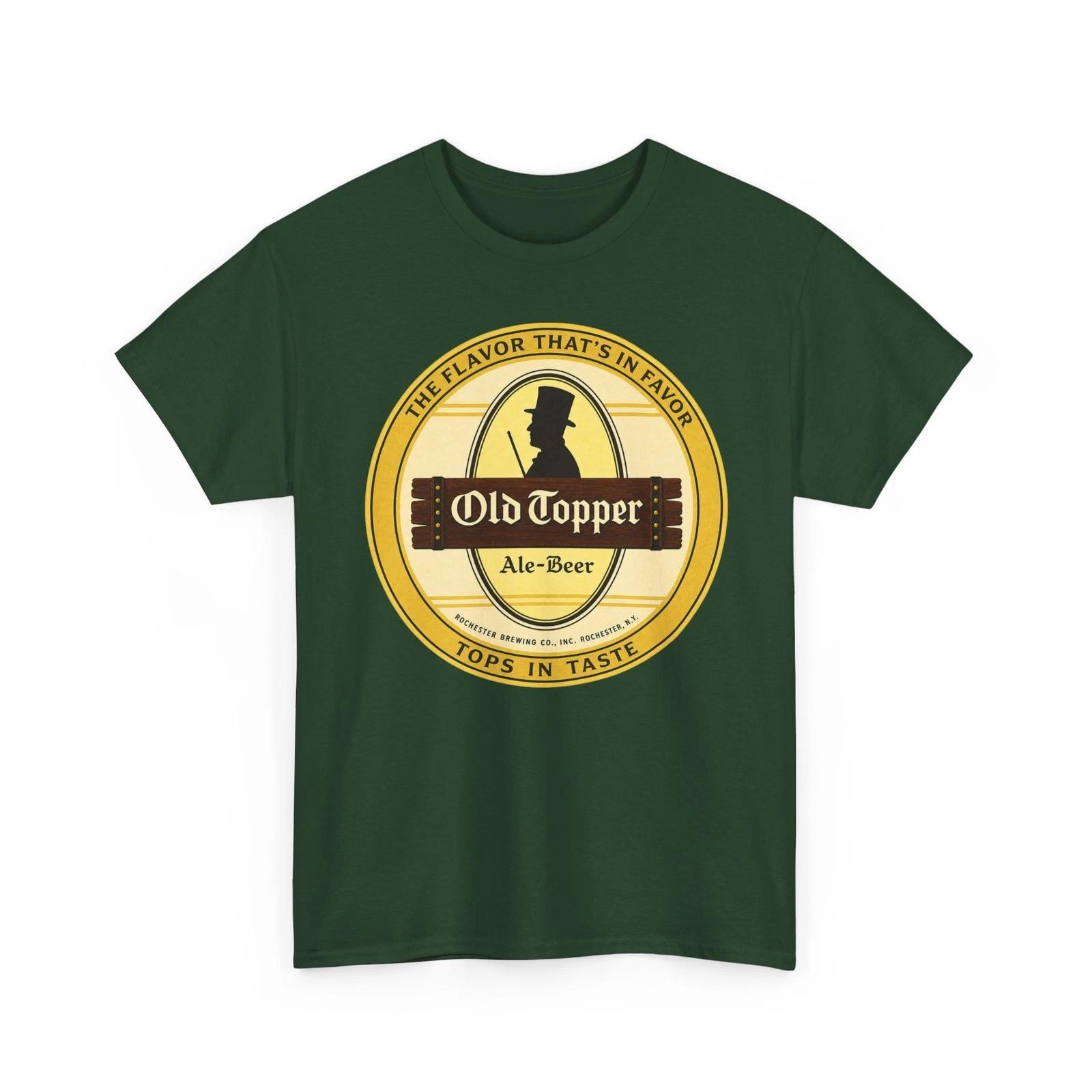 Old Topper Ale Beer Rochester Brewing Co. New York Retro Breweriana T-Sirt 3XL
