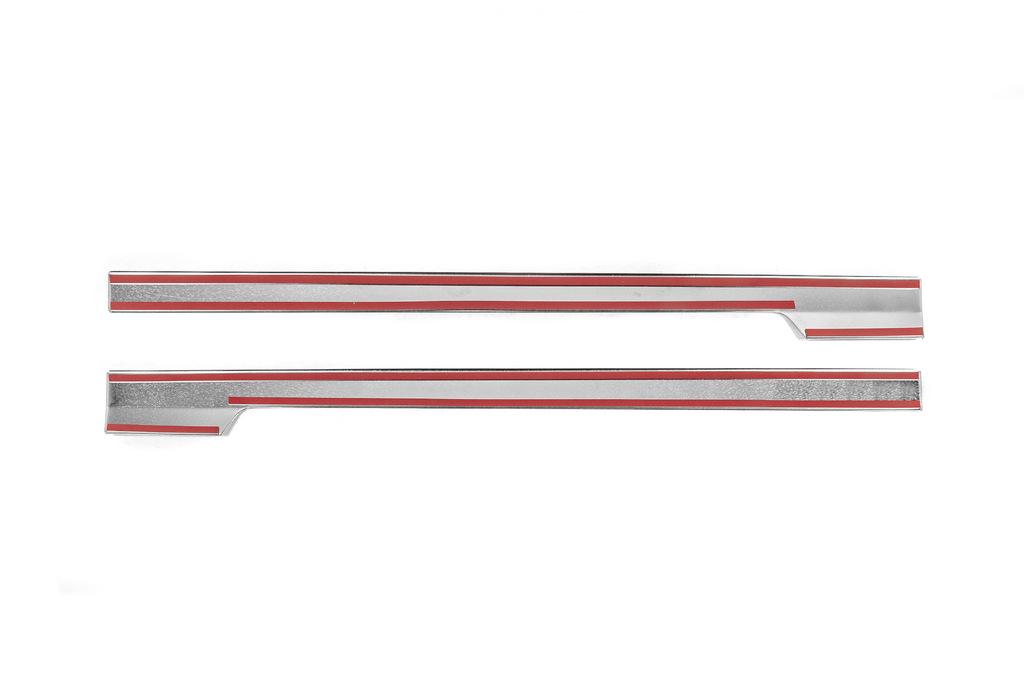 Sliding Door Molding (stainless Steel) for Ford Courier 2023-