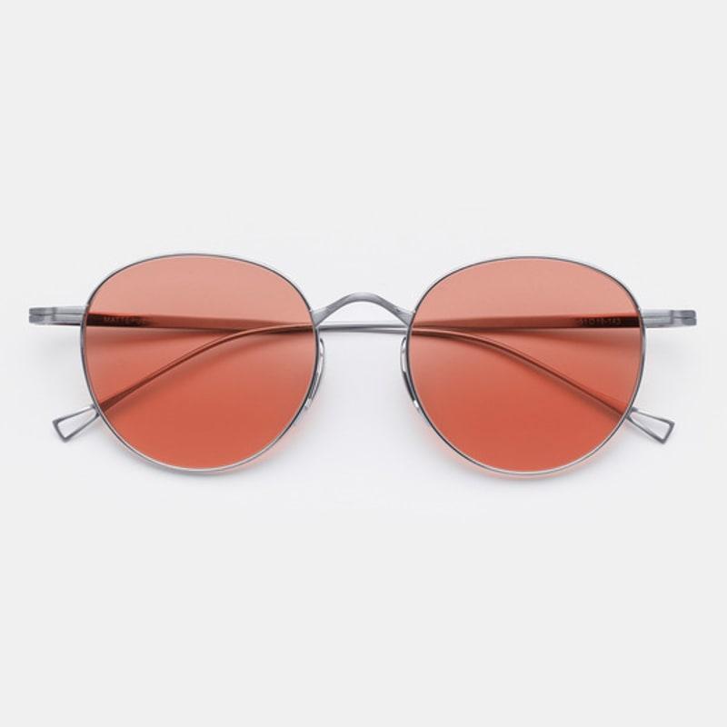 

MATTEPUZ MP-13 Titanium Sunglasses RED SILVER FREE