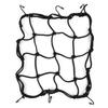 Folding Rear Bike Basket 60L with Removable Liner Bag Rain Cover Net Bag Quick Release Metal for Car