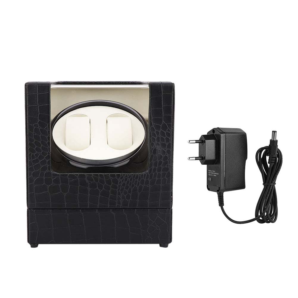 2+0 Automatic Watch Winder Box for Wristwatch Mechanical Watch
